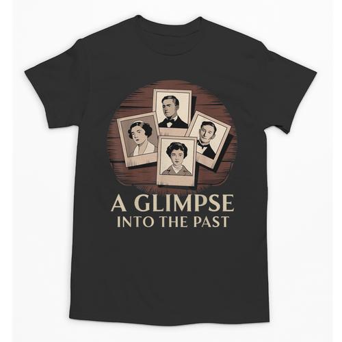 Vintage Portrait Photography Memory Nostalgia Vibe Unisex T-Shirt - Figerry