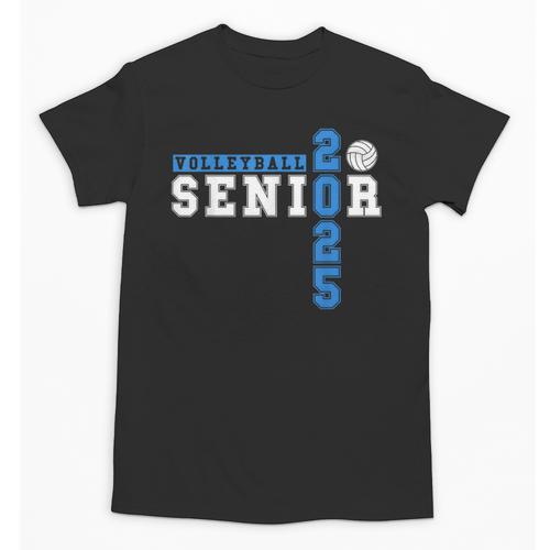 Volleyball Senior Night Volleyball Senior 2025 Graduation 23 Unisex T-Shirt - Best Gift Smart