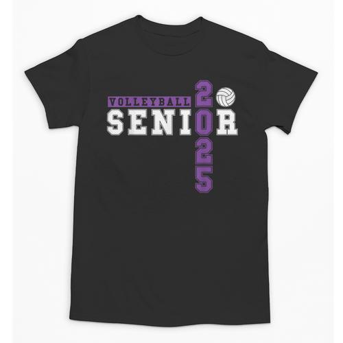 Volleyball Senior Night Volleyball Senior 2025 Graduation 26 Unisex T-Shirt - Best Gift Smart