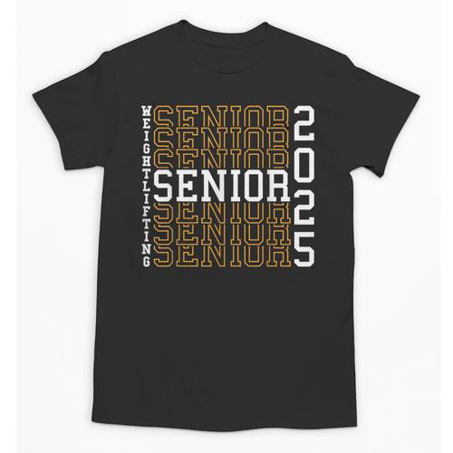 Weightlifting Senior Night Senior 2025 Graduation 42 Unisex T-Shirt - Best Gift Smart
