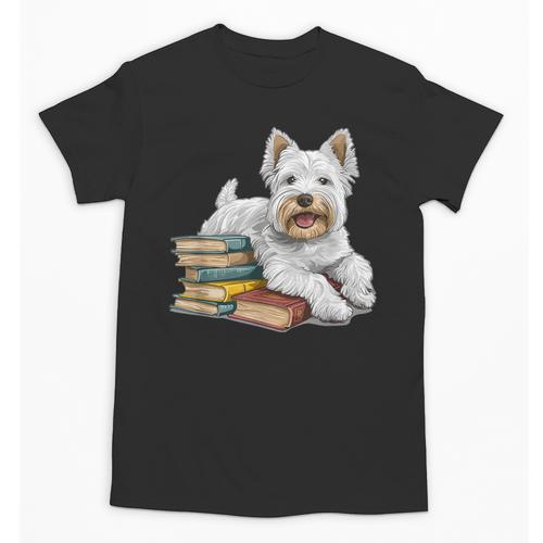 West Highland Terrier Books Dog Breed Westie For Men Women Kids Unisex T-Shirt - Bookorys