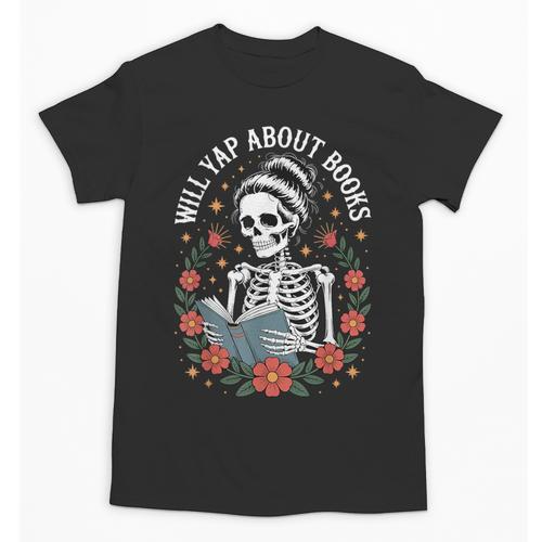 Will Yap About Books Unisex T-Shirt - Bookorys