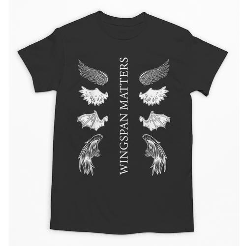 Wingspan Matters For Book Lover Unisex T-Shirt - Bookorys CA
