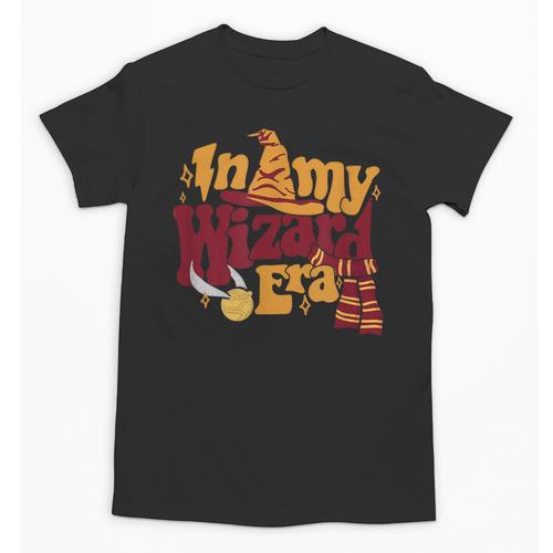 In My Wizard Era Groovy Bookish Fantasy Reader Book Lover Unisex T-Shirt - Bookorys