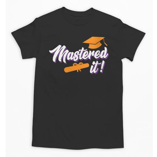 Women's Master Graduation 2026 Mastered It Master's Degree Unisex T-Shirt - Best Gift Smart