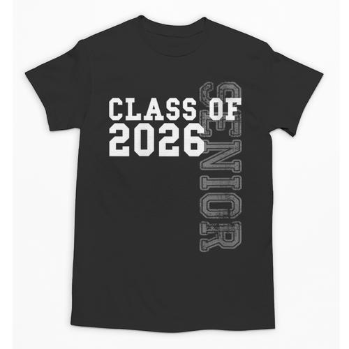 Women's Senior Class Of 2026 Graduation Year High School & College Unisex T-Shirt - Best Gift Smart