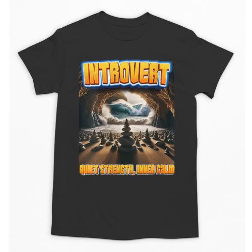 World Introvert Day Quiet Strength Inner Calm Unisex T-Shirt - Raresse