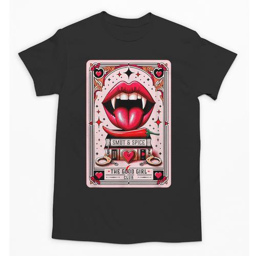 Yes Sir The Good-Girl The Good-Girl Tarot Card Smut Book Unisex T-Shirt - Bookorys DE