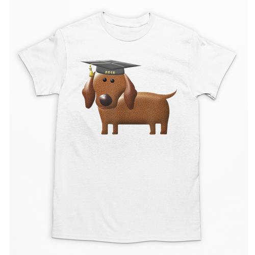 2018 Dog Graduation Shirt Dachshund Graduation For Men Women Kids Unisex T-Shirt - Best Gift Smart