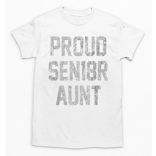 2018 Senior Aunt SEN18R Class Graduation Party T Shirt Unisex T-Shirt - Best Gift Smart