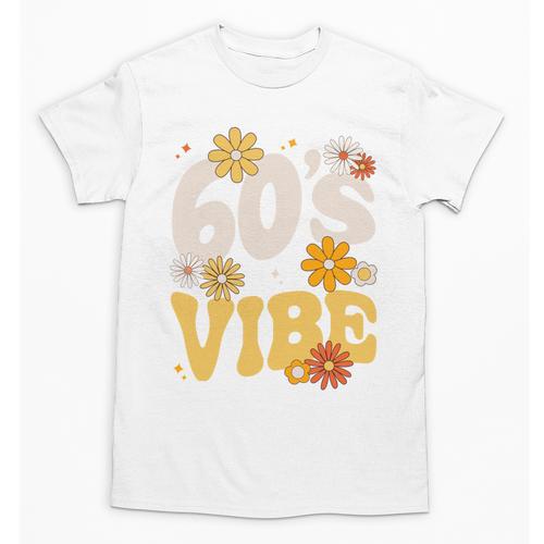 60's Vibe Vintage Nostalgia Mixtape Era 1960s Party Groovy Unisex T-Shirt - Figerry