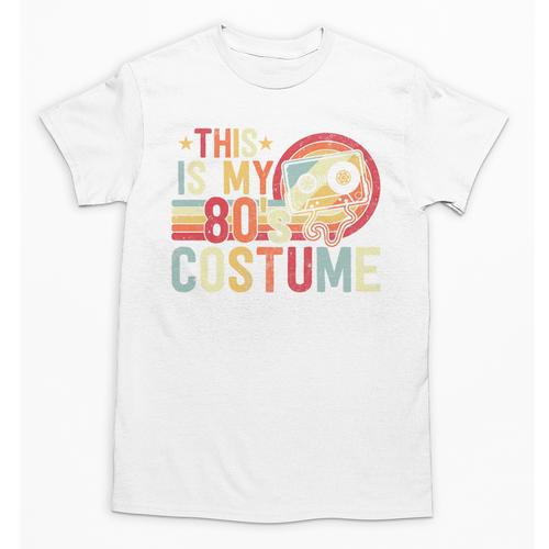 This Is My 80s Costume Vintage Style Nostalgia 1980s Retro Premium Tri-Blend Unisex T-Shirt - Figerry