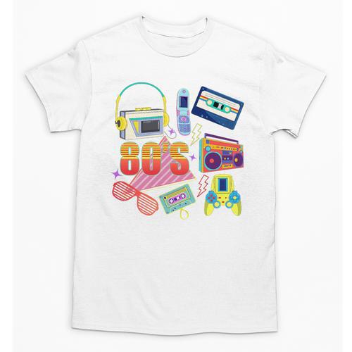 80's Vintage Cassette Tape Nostalgia Mixtape Era 1980s Retro Premium Tri-Blend Unisex T-Shirt - Figerry