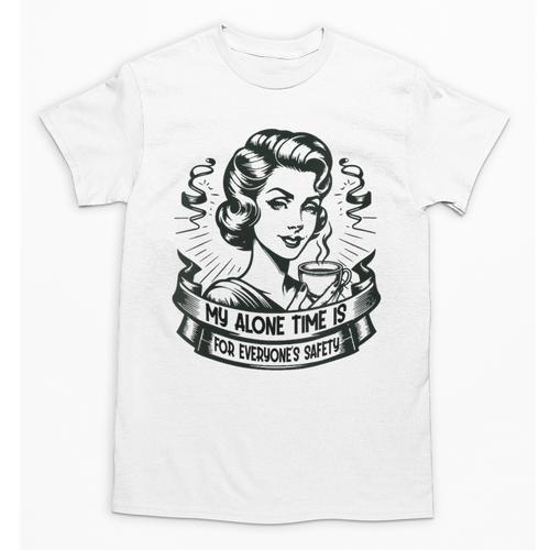 My Alone Time Is For Everyone's Safety Introvert Safety Unisex T-Shirt - Raresse