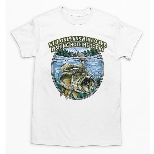 Answer To Fishing Hotline Introvert Humor Antisocial Raglan Baseball Tee Unisex T-Shirt - Raresse