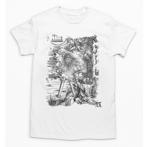 Apocalypse St John Devours The Book 1498 DüRer Angels Unisex T-Shirt - Bookorys