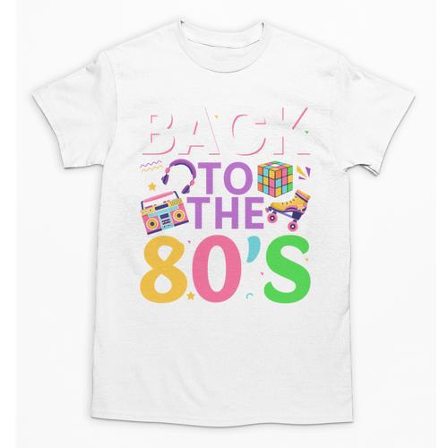 Back To The 80's Mixtape Era Nostalgia Retro 1980 80's Style Unisex T-Shirt - Figerry