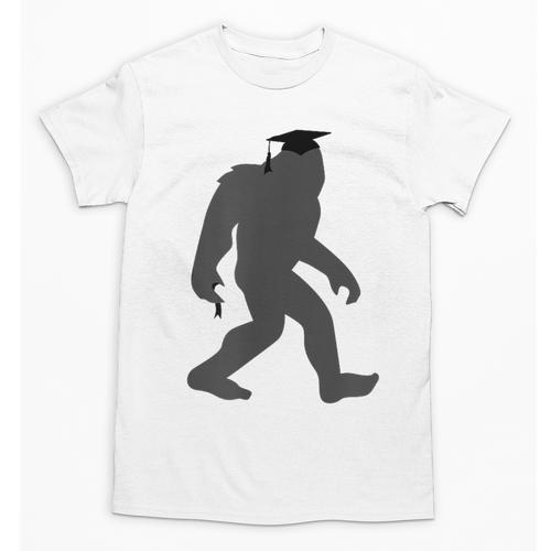 Bigfoot Graduate Shirt Cute Sasquatch Graduation Unisex T-Shirt - Best Gift Smart