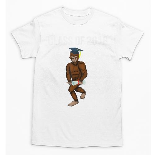 Bigfoot Graduation Shirt Class Of 2018 College Boys Unisex T-Shirt - Best Gift Smart