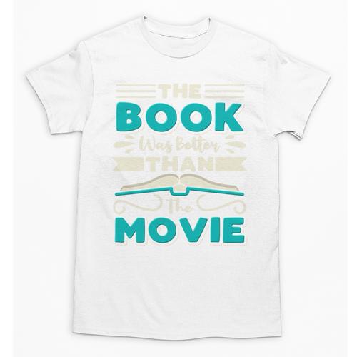 The Book Was Better Than The Movie Literary Library Bookworm Premium Tri-Blend Unisex T-Shirt - Bookorys