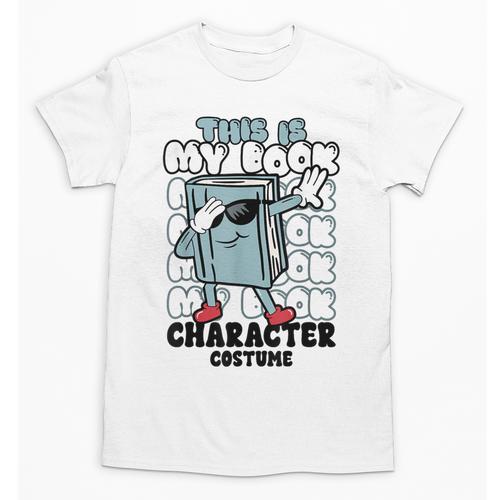 This Is My Book Character Costume Reading Book Lover Unisex T-Shirt - Bookorys