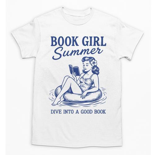 Book Girl Summer Unisex T-Shirt - Bookorys DE
