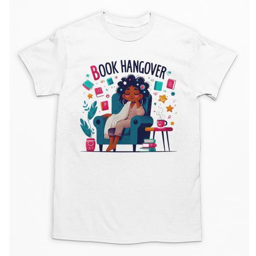 Book Lover Graphic Tee Book Hangover Premium Tri-Blend Unisex T-Shirt - Bookorys
