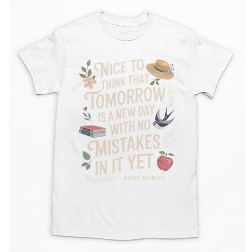 Book Lover Tomorrow Quote Anne Shirley Unisex T-Shirt - Bookorys