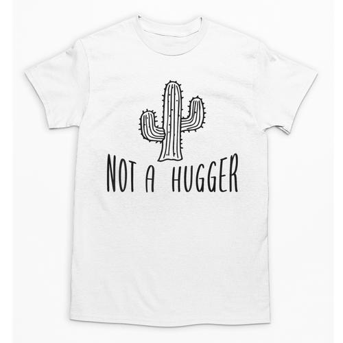Cactus Not A Hugger Homebody Introvert Unisex T-Shirt - Raresse