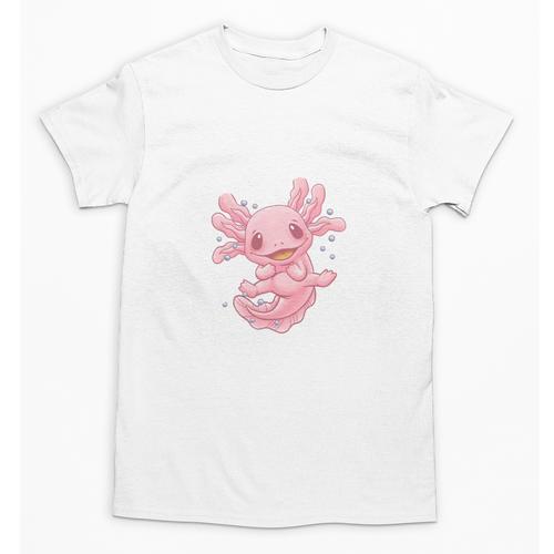If I Cant Bring My Axolotl Im Not Going Salamander Introvert Unisex T-Shirt - Raresse