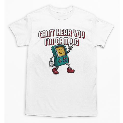 Cant Hear You Im Gaming Introvert Gamer Antisocial Unisex T-Shirt - Raresse