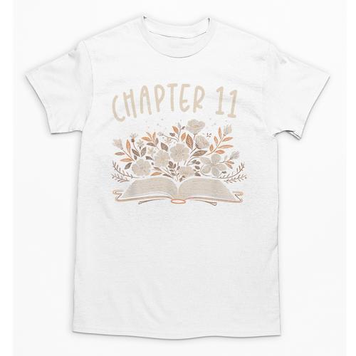 Chapter 11th Birthday Bookworm 11 Years Old For Book Lovers Unisex T-Shirt - Bookorys