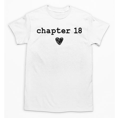 Chapter 18 Book Lovers Readers & Authors 18th Birthday Unisex T-Shirt - Bookorys