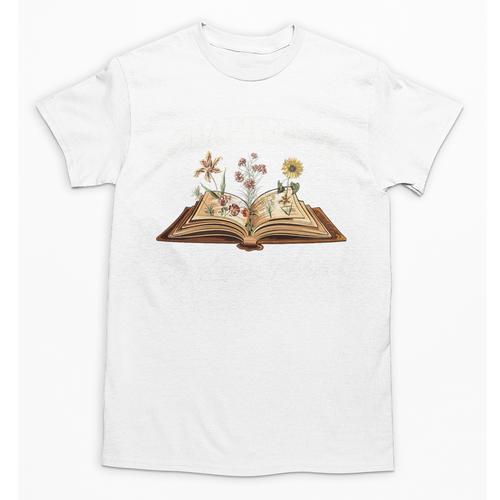 Chapter 21 Years Old 21st Birthday Wildflower Book Lover Premium Tri-Blend Unisex T-Shirt - Bookorys AU