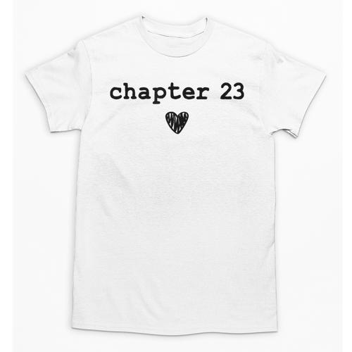 Chapter 23 Book Lovers Readers & Authors 23rd Birthday Unisex T-Shirt - Bookorys