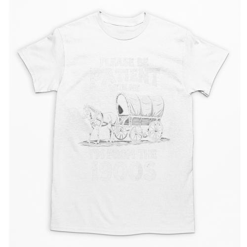 Charming Slow Life Please Be Patient I'm From The 1900s Premium Unisex T-Shirt - Figerry