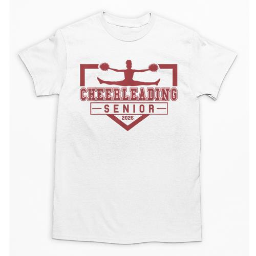 Cheerleading Senior Night Cheer Senior 2026 Graduation 69 Unisex T-Shirt - Best Gift Smart