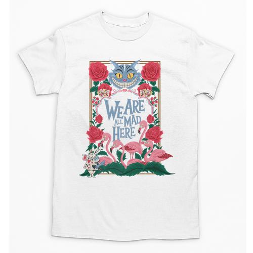 Cheshire Cat Alice In Wonderland Vintage Book Premium Unisex T-Shirt - Bookorys CA