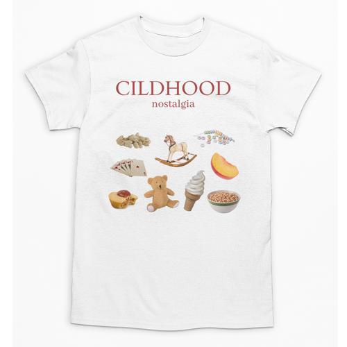 Childhood Nostalgia Good Memories Teddy Bear Ice Cream Unisex T-Shirt - Figerry