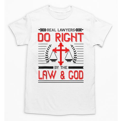 Christian Lawyer Attorney Law Student Graduation Exam Unisex T-Shirt - Best Gift Smart