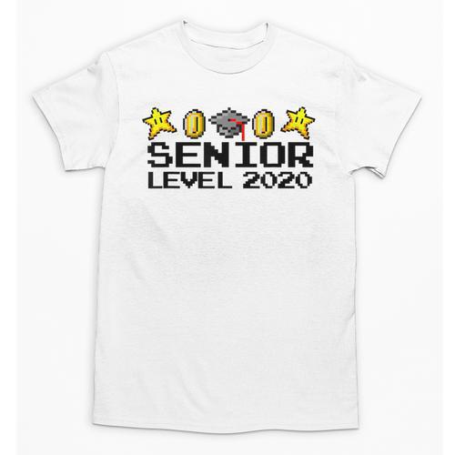 Class Of 2020 Senior Retro Video Game Graduation Gamer Unisex T-Shirt - Best Gift Smart