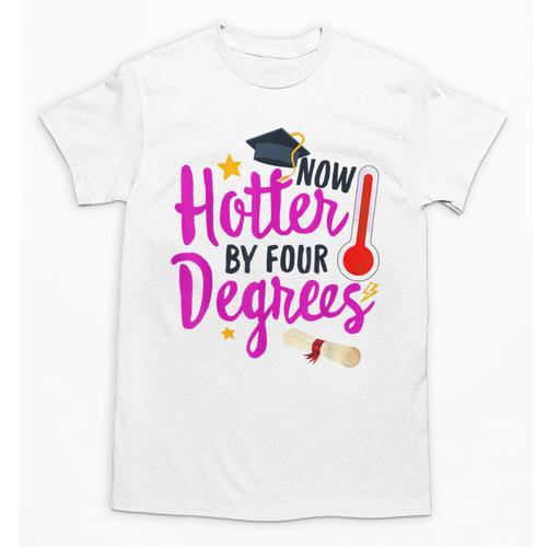 Class Of 2022 Four Degrees Hotter Graduation Day Master Grad Unisex T-Shirt - Best Gift Smart