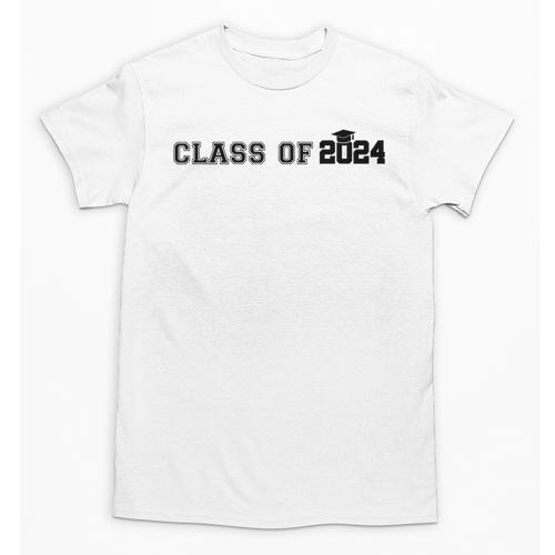Class Of 2024 Senior Autograph High School Memory Party Unisex T-Shirt - Easessy