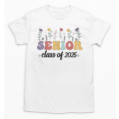 Class Of 2025 Senior 25 High School Graduation Unisex T-Shirt - Best Gift Smart