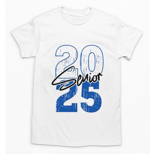 Class Of 2025 Senior Graduation 2025 Blue Unisex T-Shirt - Best Gift Smart