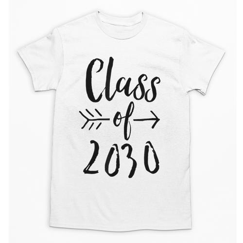 Class Of 2030 Graduation Kindergarten Seniors Unisex T-Shirt - Best Gift Smart