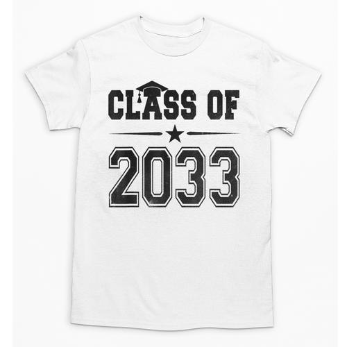 Class Of 2033 Shirt Graduation Unisex T-Shirt - Best Gift Smart