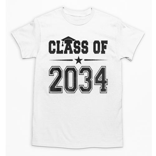 Class Of 2034 Shirt Graduation Unisex T-Shirt - Best Gift Smart