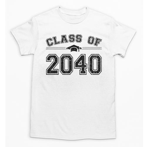 Class Of 2040 Grow With Me Graduation First Day Of School Unisex T-Shirt - Best Gift Smart