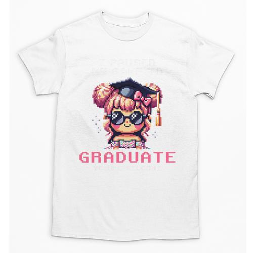 Classic I'm From The 1900s Retro Games Graduating Girl Premium Unisex T-Shirt - Figerry